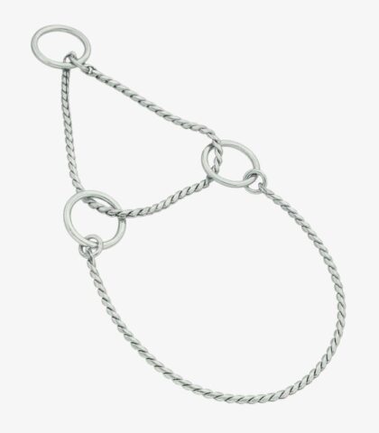 obroża wystawowa półzaciskowa